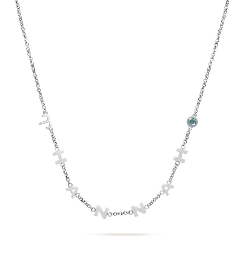 Stacy Name Necklace Gold - Image 3